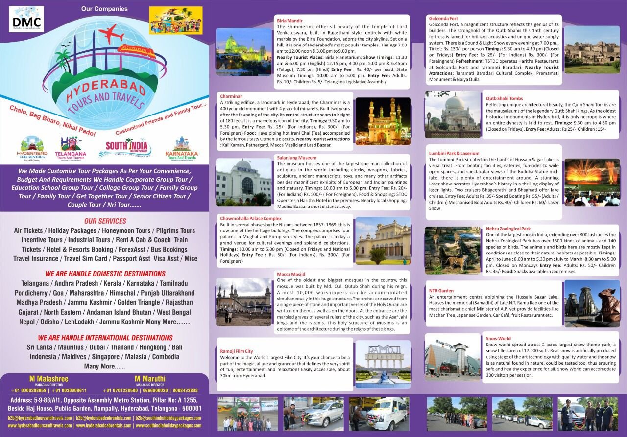 Hyderabad Tours and Travels